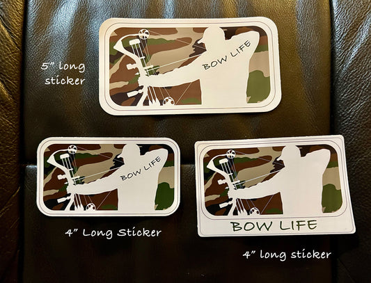 Bow Life sticker set